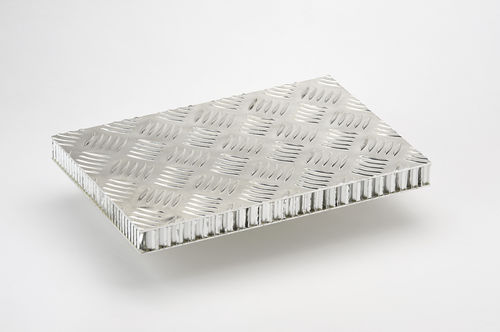 船舶装修用夹芯板 - COMPOCEL® FLOOR ALU-RIS / ALU-MAN - Cel Components s.r.l.  - 船地板用 / 蜂窝铝 / 铝
