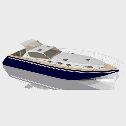 舷内快艇 - DG - MANDL - Living on Water, Ltd. - 滑行船身 / 硬顶 / 铝制