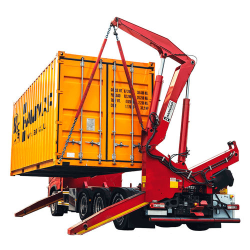 容器拖车 - 180  - Hammar - 用于港口码头 / 自动充电器 / 侧边装载
