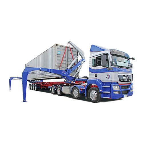 搬运拖车 - 155 series - Hammar - 容器 / 用于港口码头 / 自动充电器