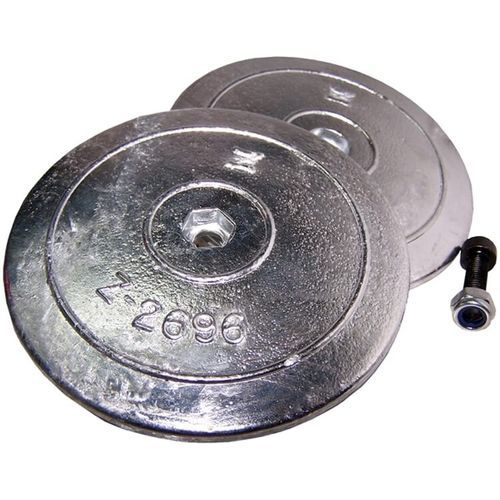 船用牺牲阳极 - Z-2696 - Zineti SAU - Cathodic Protection - 锌制 / 用于纵倾调整片 / 船舵
