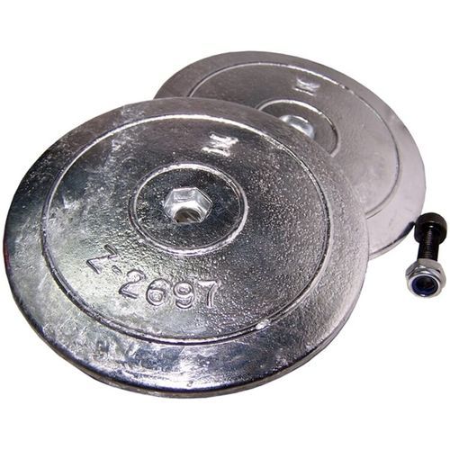 船用牺牲阳极 - Z-2697 - Zineti SAU - Cathodic Protection - 帆船 / 锌制 / 用于纵倾调整片