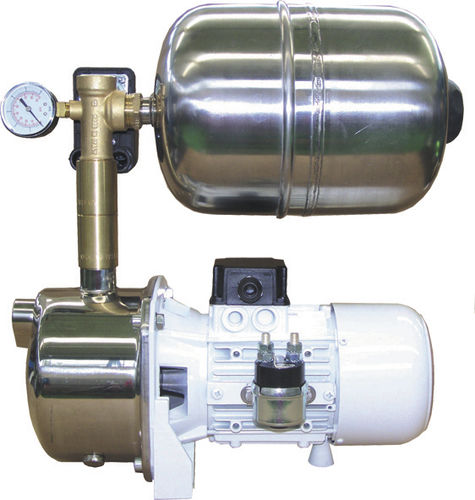 水泵增压系统 - J-INOX / 8X - CEM  S.r.l. - 储压器 / 船用 / 淡水