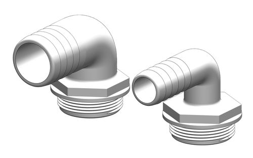 塑料管道配件 - 90° - Tru Design Plastics Ltd. 