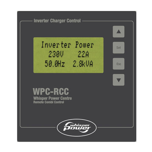 船用操纵面板 - WPC-RCC - WhisperPower - 太阳能充电调节器