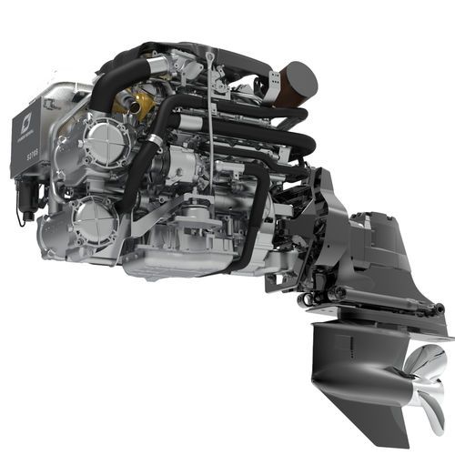 舷内尾机推进发动机 - S270 sterndrive - Hyundai SeasAll   - 柴油 / 游船