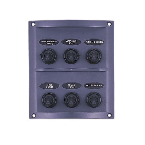 船用操纵面板 - 10064 series - AAA WORLD-WIDE ENTERPRISES LTD. - 用于电回路 / 半密封
