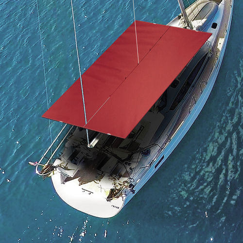 帆船遮阳棚 - CAGNARO STECCATO - Nettuno Marine Equipment - 用于驾驶舱 / 用于操舵位置 / 铝合金框架