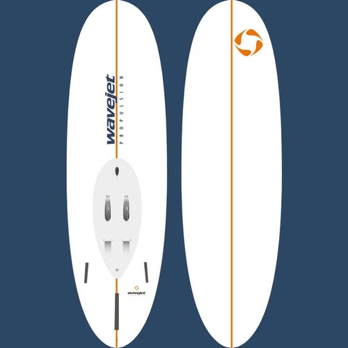 电池驱动水力喷射冲浪板 - Classic Mini Mal 8'0" - Wavejet - 电动