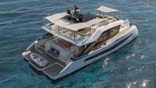 机动双体游艇 - 76 - WIDER Yachts - 巡游 / 飞桥 / 4舱
