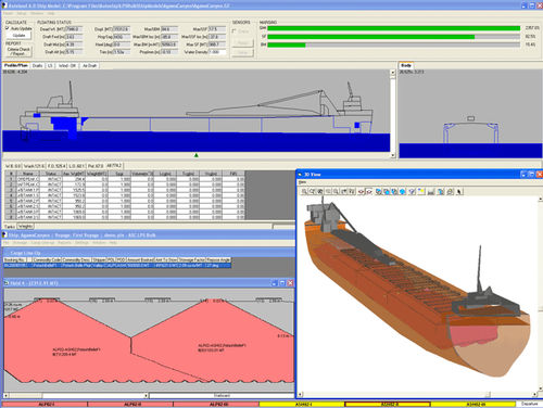 装载软件 - BULK CARGO - Autoship, Coastdesign Norway AS - 散货运输船
