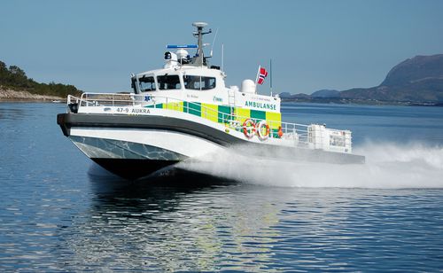 巡逻艇专业船 - FF 55X SAR - HUKKELBERG BOATS - 搜救船 / 救护船 / 舷内喷水式推进器