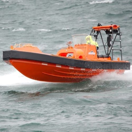 救生船专业船 - HB Springer 800 - HUKKELBERG BOATS - 舷内喷水式推进器 / 铝制 / 刚性船体