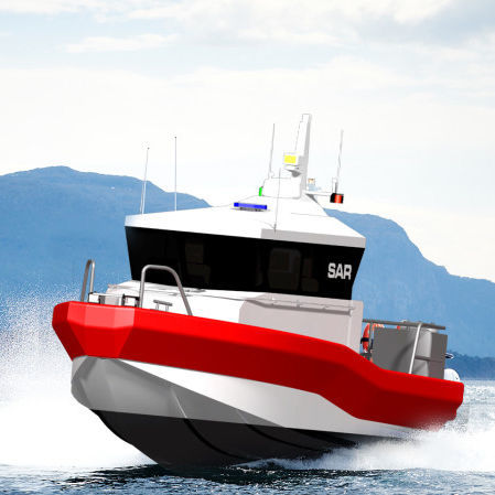 搜救船专业船 - 30Z SAR - HUKKELBERG BOATS - 救生船 / 舷内喷水式推进器 / 舷内尾机推进