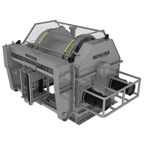 船舶绞车 - DNV 2.22 - Ibercisa Deck Machinery - 系泊 / 液压驱动 / 单鼓