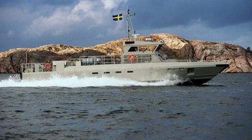 舷内专业船 - 24 M - Swede Ship Marine AB - 铝制 / 水陆两用