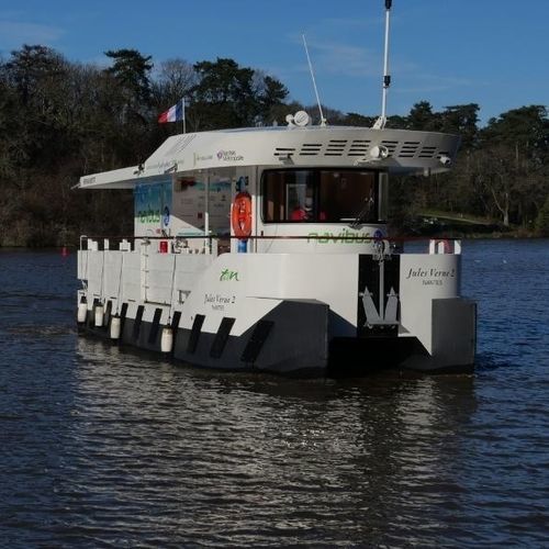客船专业船 - NAVIBUS  - Navalu - 双体船 / 舷内 / 铝制