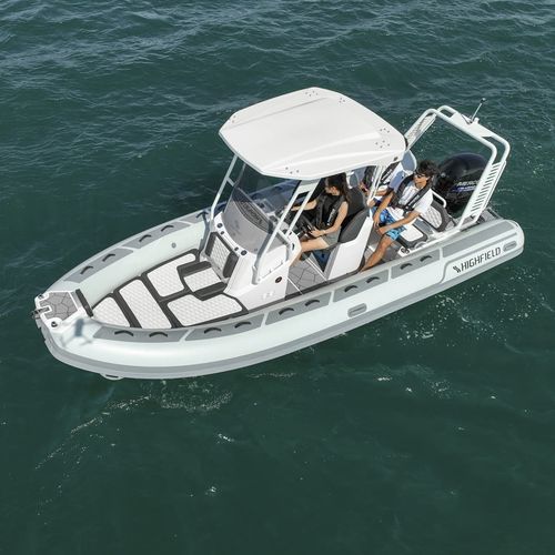 舷外充气艇 - SP 600 - HIGHFIELD BOATS - 半硬式 / 开放式 / 中央控制台