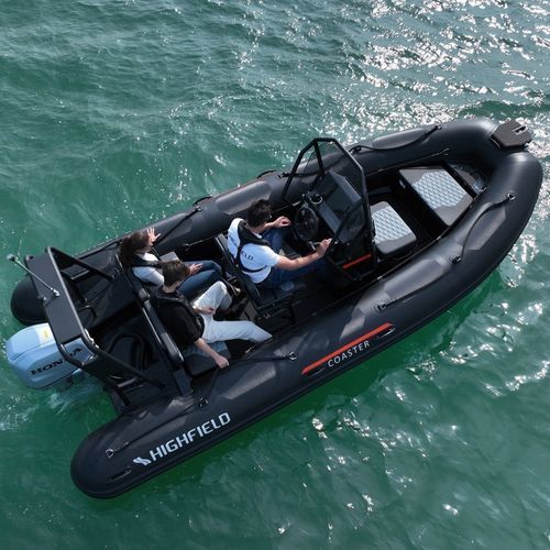 巡逻艇专业船 - 540 Coaster - HIGHFIELD BOATS - 舷外 / 铝制 / 刚性充气艇