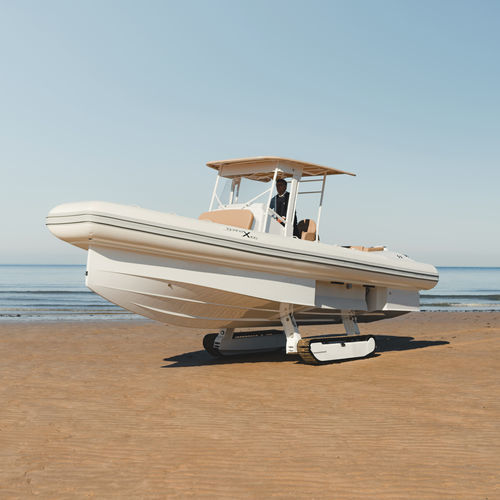 舷外充气艇 - X100 White Edition - Iguana Yachts - 双引擎 / RIB / 中央控制台