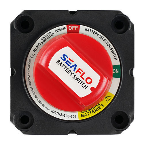 选择器电池开关 - SFCBS-300-301 - SEAFLO