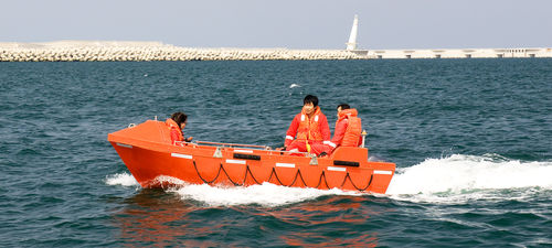 救生船专业船 - HDR420 / HDR475 / HDR570 - Hyundai Lifeboats Co., Ltd.  - 舷外