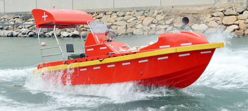巡逻艇专业船 - HDFR600 / HDFR680 - Hyundai Lifeboats Co., Ltd.  - 救生船 / 舷内 / 自动矫正