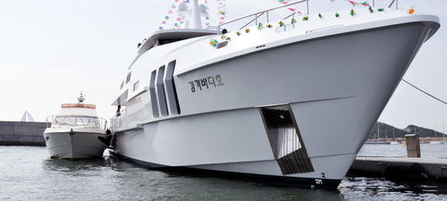 巡逻船 - KYUNGGIBADA-HO / GYEOKBI-HO - Hyundai Lifeboats Co., Ltd.  - 渔船护航艇