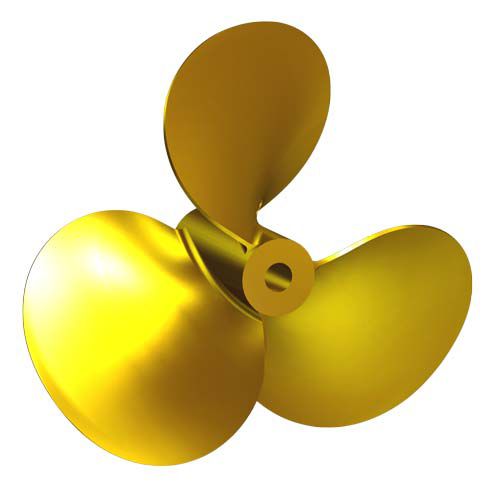 船用螺旋桨 - D10 - Italian Propellers S.r.l.  - 固定螺距 / 螺旋桨轴 / 3叶