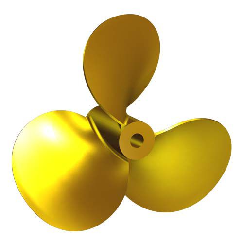 船用螺旋桨 - D9 - Italian Propellers S.r.l.  - 固定螺距 / 螺旋桨轴 / 3叶