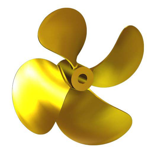 船用螺旋桨 - SH10 - Italian Propellers S.r.l.  - 固定螺距 / 螺旋桨轴 / 4叶