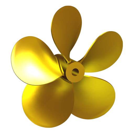 船用螺旋桨 - MC13 - Italian Propellers S.r.l.  - 固定螺距 / 螺旋桨轴 / 5叶
