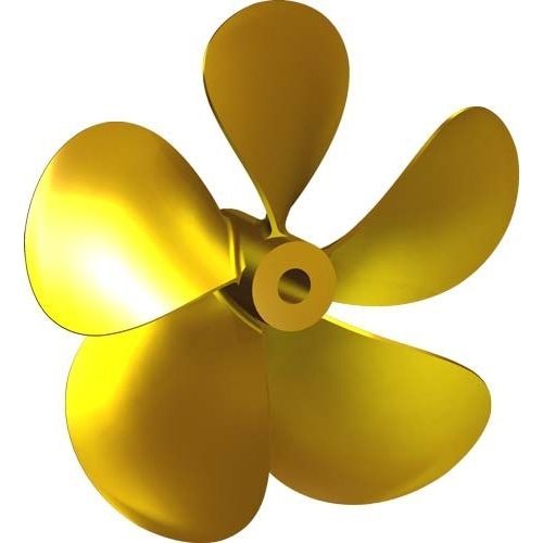船用螺旋桨 - MV12 - Italian Propellers S.r.l.  - 固定螺距 / 螺旋桨轴 / 5叶
