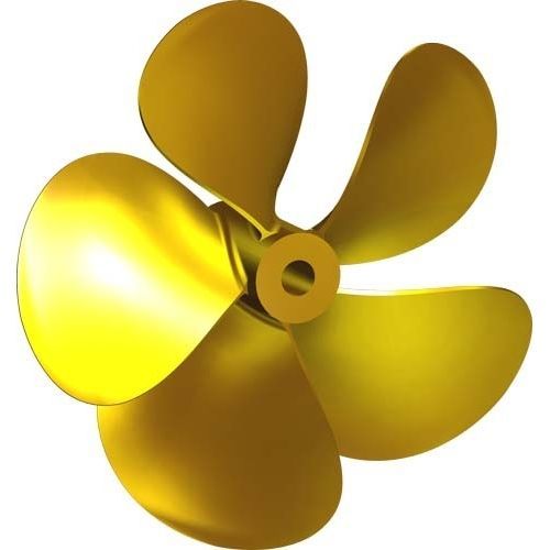 船用螺旋桨 - MV14 - Italian Propellers S.r.l.  - 固定螺距 / 螺旋桨轴 / 5叶