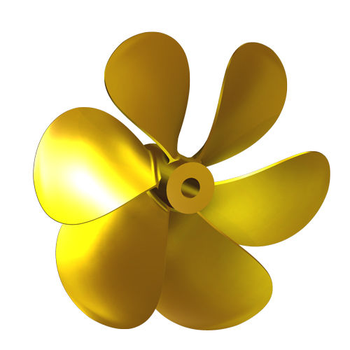 船用螺旋桨 - FV14 - Italian Propellers S.r.l.  - 固定螺距 / 螺旋桨轴 / 6叶