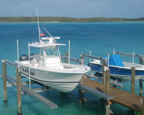 船用升降机 - 4 Post - Neptune Boat Lifts, Inc.  - 铝制