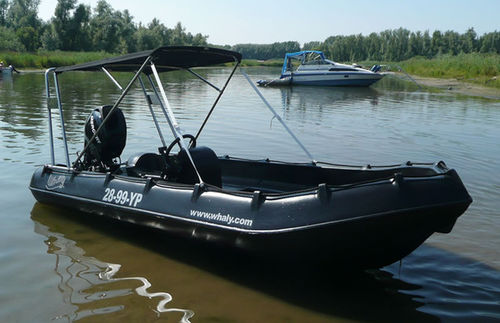 舷外敞舱船 - LF series - WHALY BOATS  - 侧边控制台 / 滚塑 / HDPE