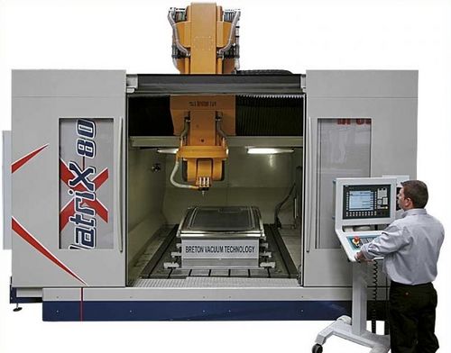 CNC数控加工中心 - MATRIX 800 - Breton - 5轴 / 立式 / 用于复合材料