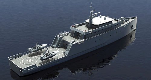巡逻船 - 200 NT - ARES Shipyard - 培训 / 钢