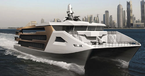 双体船载人渡轮 - 200 CF - ARES Shipyard - 钢 / 沿海