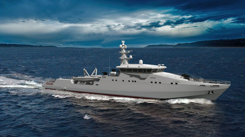 近海巡逻艇 - 53 OPV - ARES Shipyard - 钢 / 混合动力