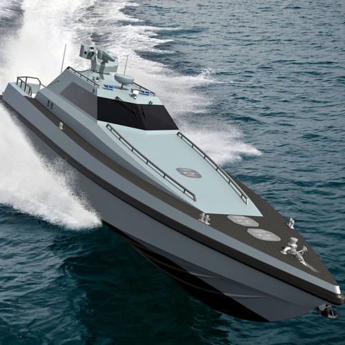 巡逻艇专业船 - 65 HARPOON - ARES Shipyard - 舷内 / 铝制