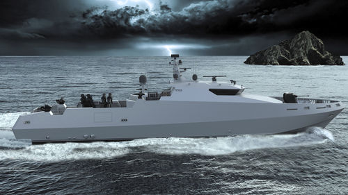 巡逻船 - 55 FAC - ARES Shipyard - 钢