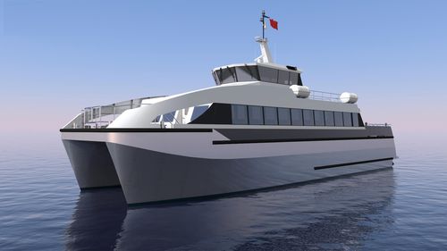 双体船载人渡轮 - 26 CF - ARES Shipyard - 铝制