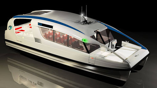 水上出租车专业船 - 14 WT - ARES Shipyard - 双体船 / 舷内 / 复合材料