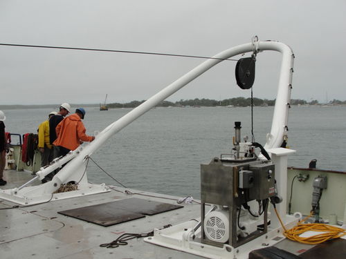 船舶船用A型架 - PORTABLE   - Allied Marine Crane