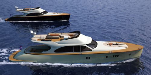 巡游机动游艇 - LEGEND 72 FLY - Seven Seas Yachts - 飞桥 / 排水船体