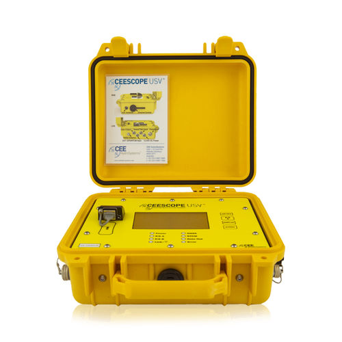 水文地理研究回声测深仪 - CEESCOPE-USV™ - CEE HydroSystems - 双频率 / LCD显示 / 带数据输入器