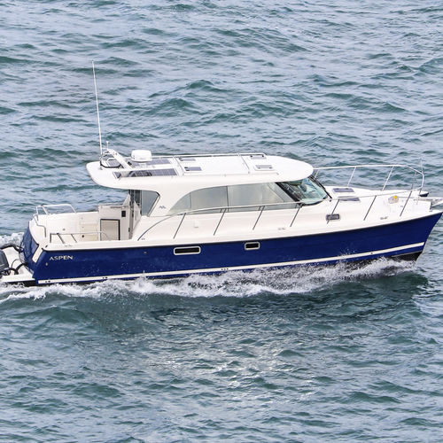 双体快艇 - C108  - Aspen Power Catamarans - 舷外 / 双引擎 / 硬顶