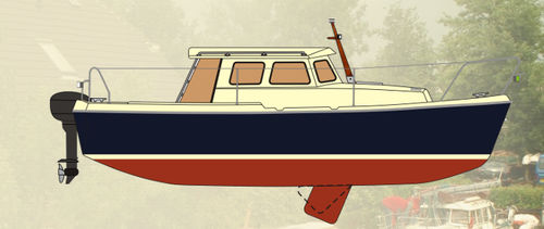 舷内舱房游艇 - 620M - HABER YACHTS Sp. z o.o.  - 舷外 / 柴油 / 封闭式驾驶舱